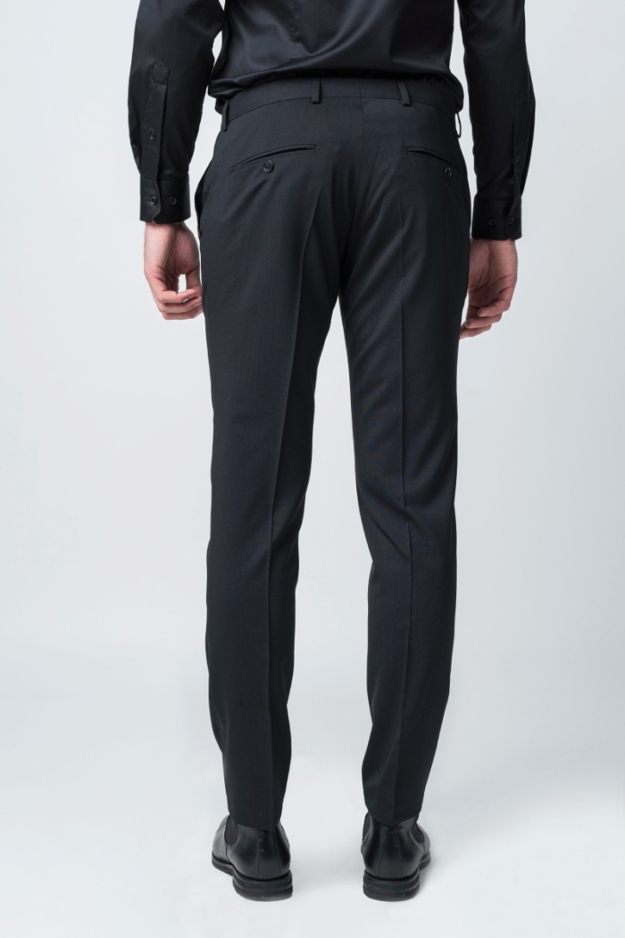 Varteks Crne hlače od odijela - Slim fit