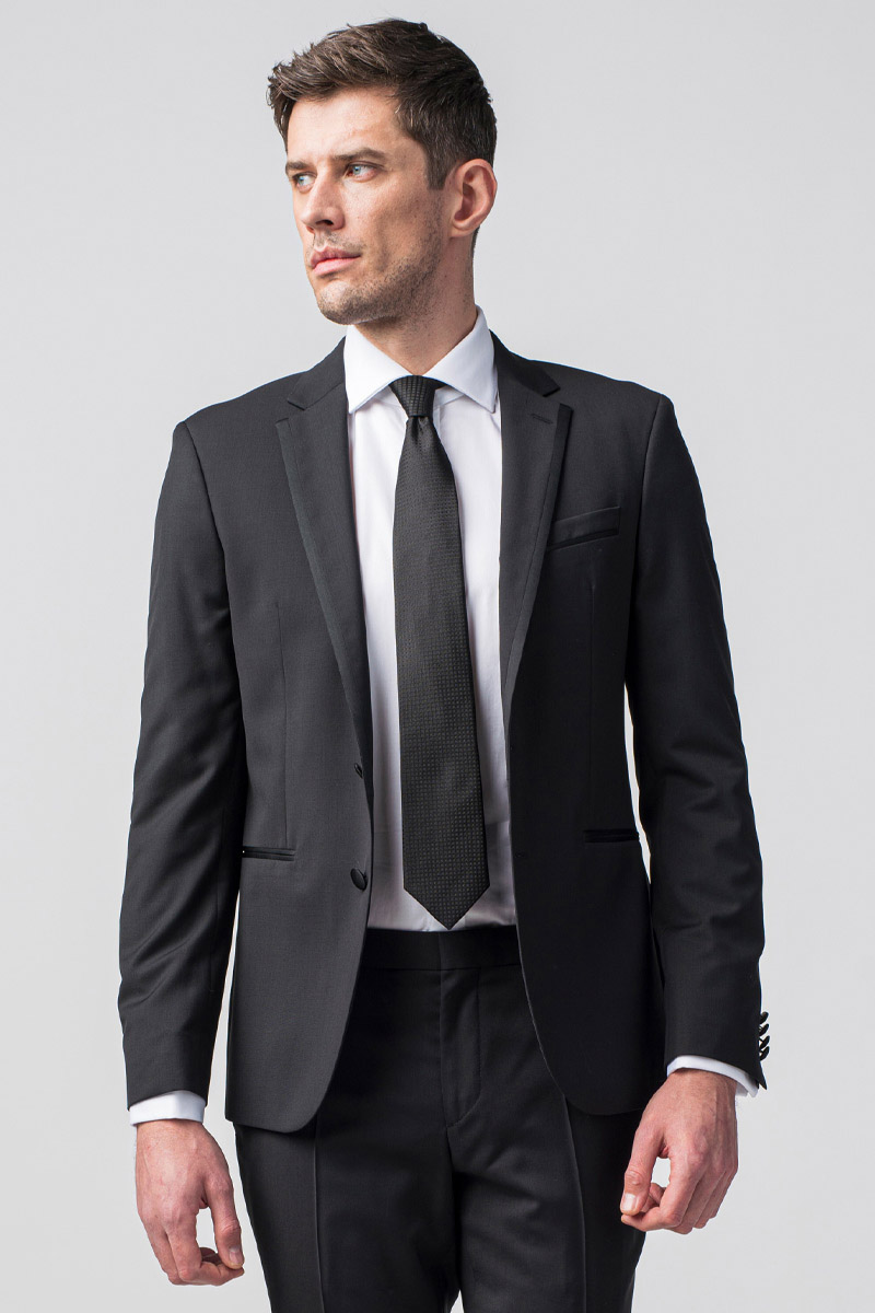 Men's black tuxedo jacket Marzotto 120s - Slim fit - Shop Varteks d.d.