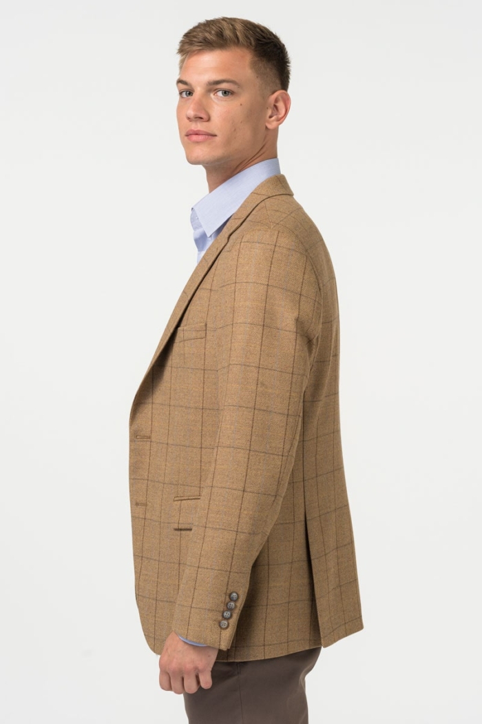 Varteks Men's blazer with retro pattern - Regular fit