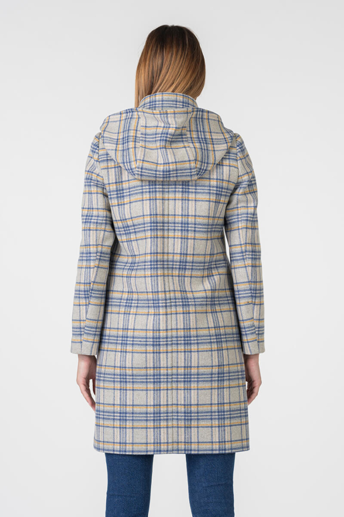 Varteks Plaid women's Montgomery coat