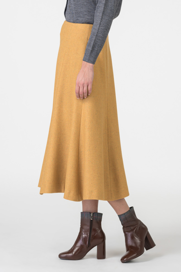 Varteks  Mustard colored skirt