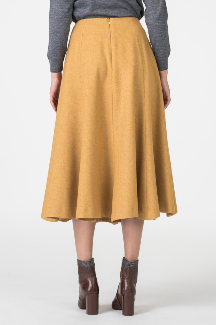 Varteks  Mustard colored skirt