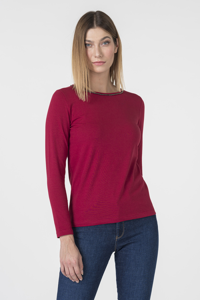 Varteks Women's long-sleeved T-shirt in four colors