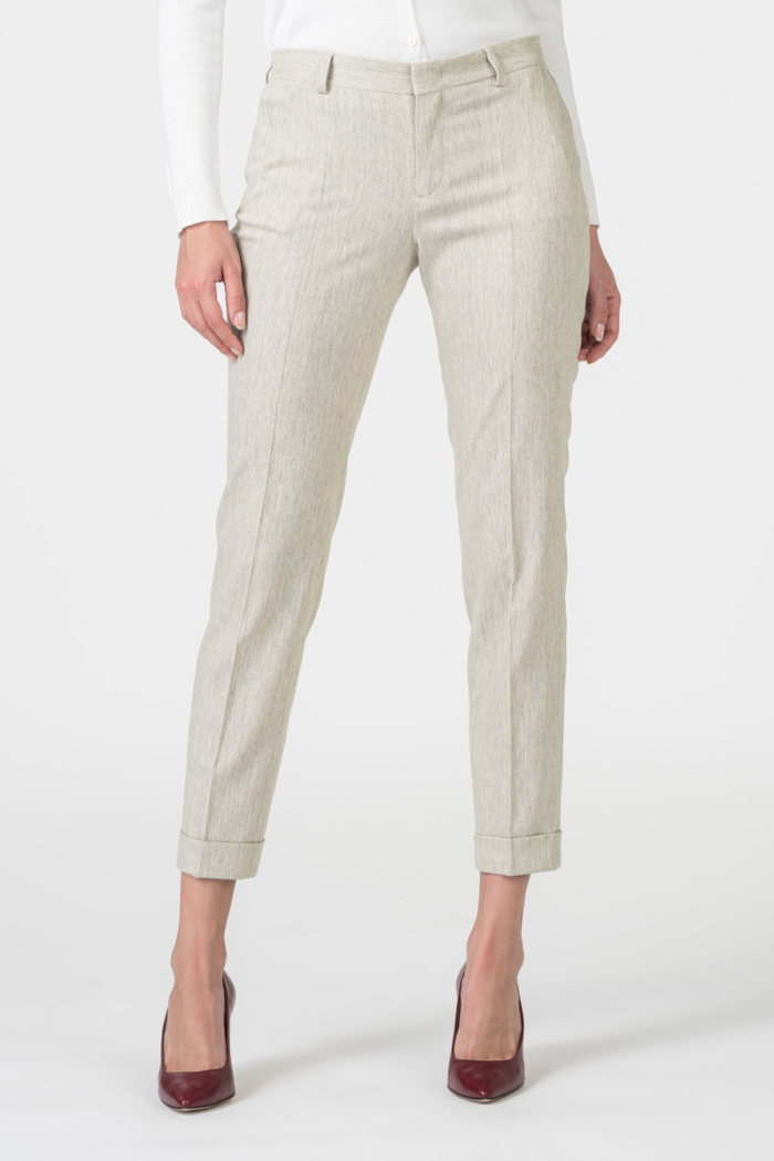 Varteks Limited edition - Women's virgin wool and cashmere trousers