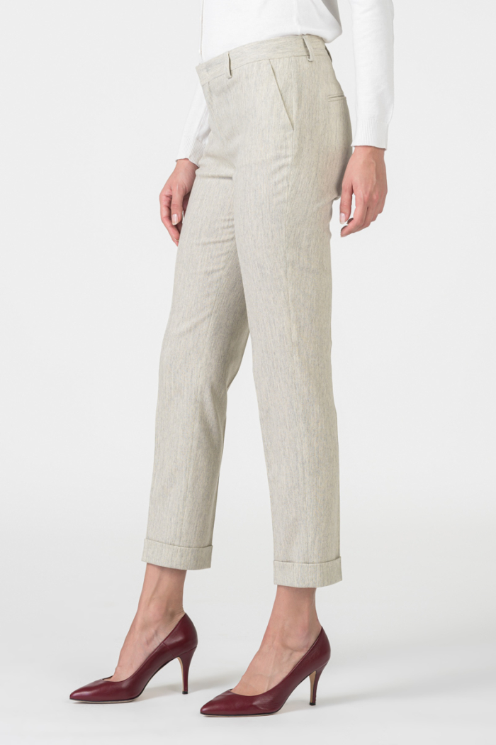 Varteks Limited edition - Women's virgin wool and cashmere trousers