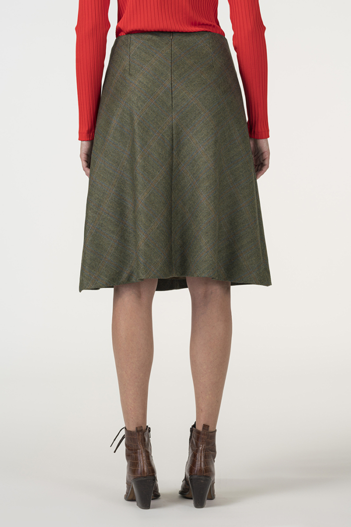 Varteks Plaid suit skirt in two colors