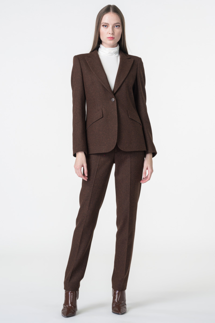 Varteks Women's brown suit pants