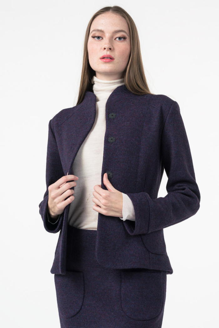 Varteks Women's short length wool jacket