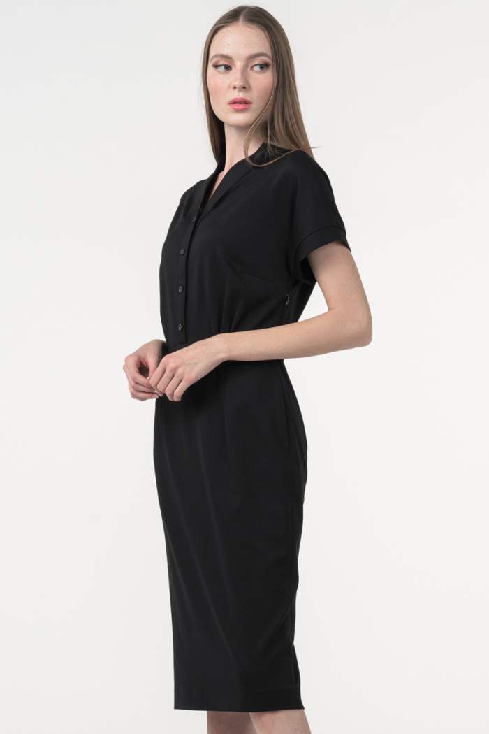 Varteks Women's black retro dress shawl