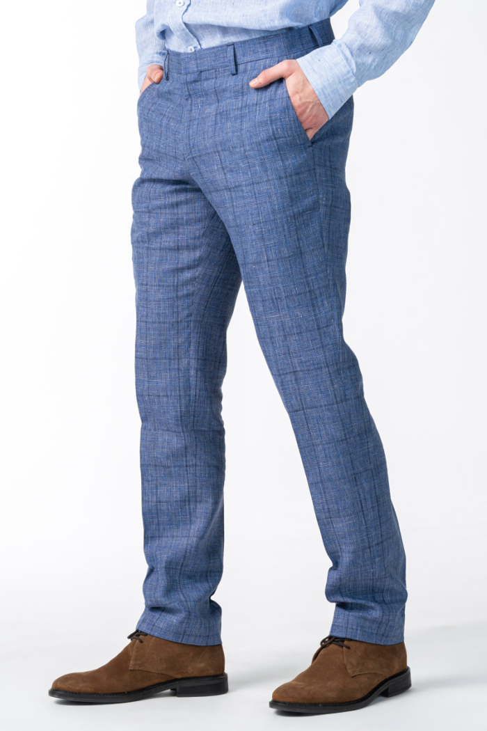 Varteks Men's blue suit pants - Regular fit