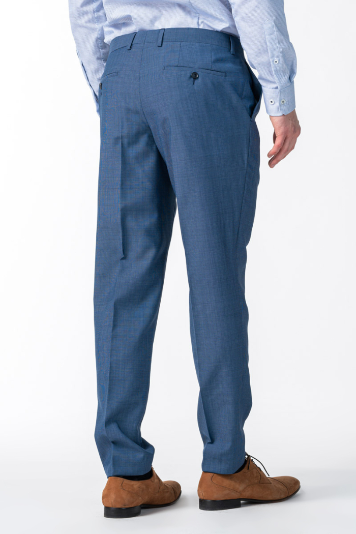 Varteks Men's mid blue suit pants - Regular fit