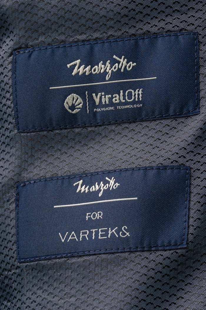 Varteks Men's grey ViralOff blazer - Regular fit