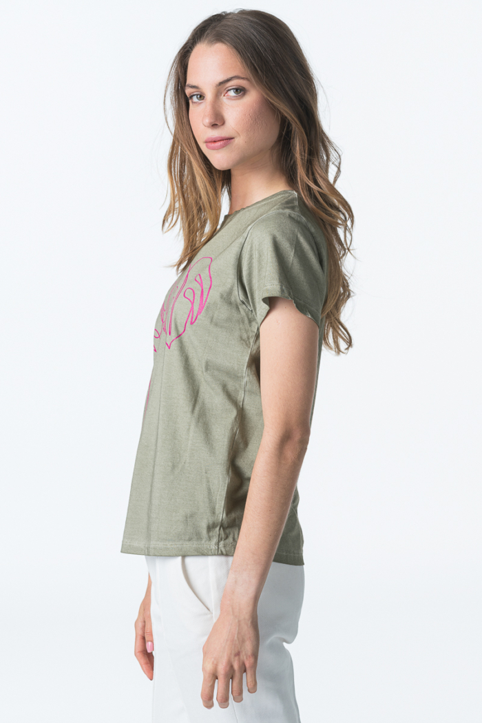 Ženska pamučna majica u dvije boje