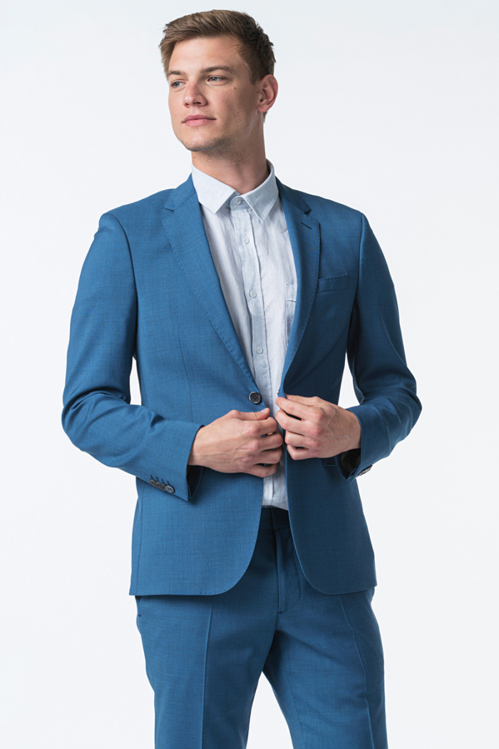 ModModern open blue blazer - Slim fit