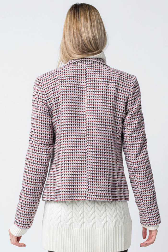Varteks Classic blazer with a small checkered pattern
