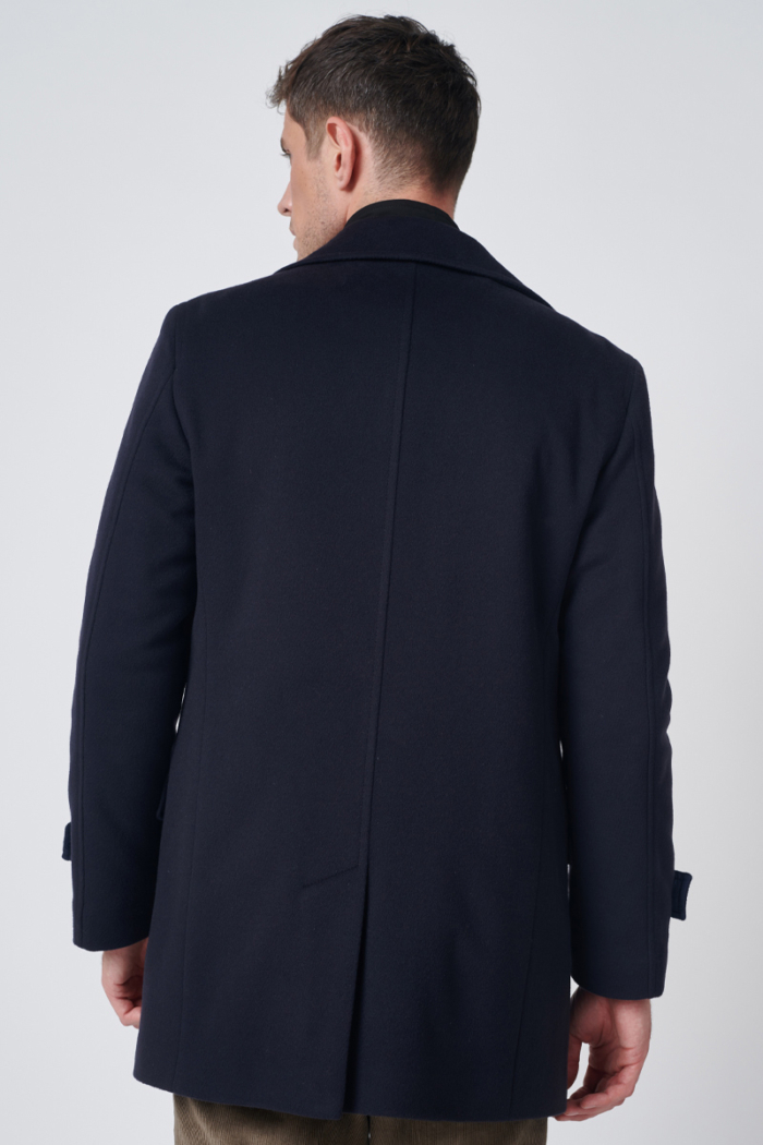 Varteks Dark blue coat with insert