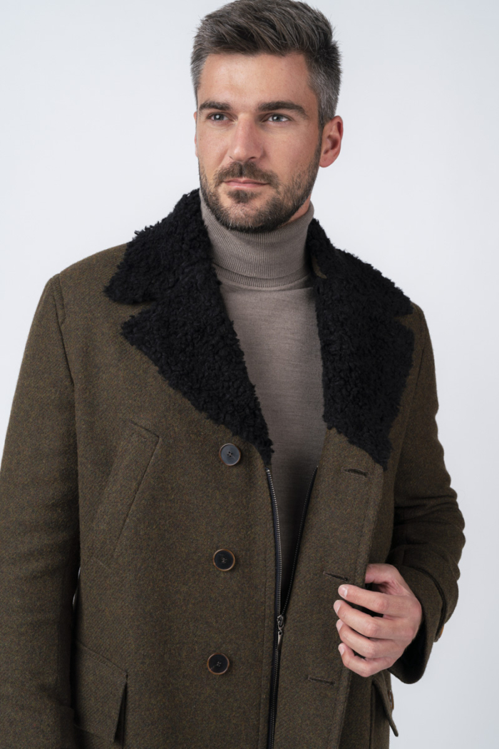 Varteks Long coat with fur