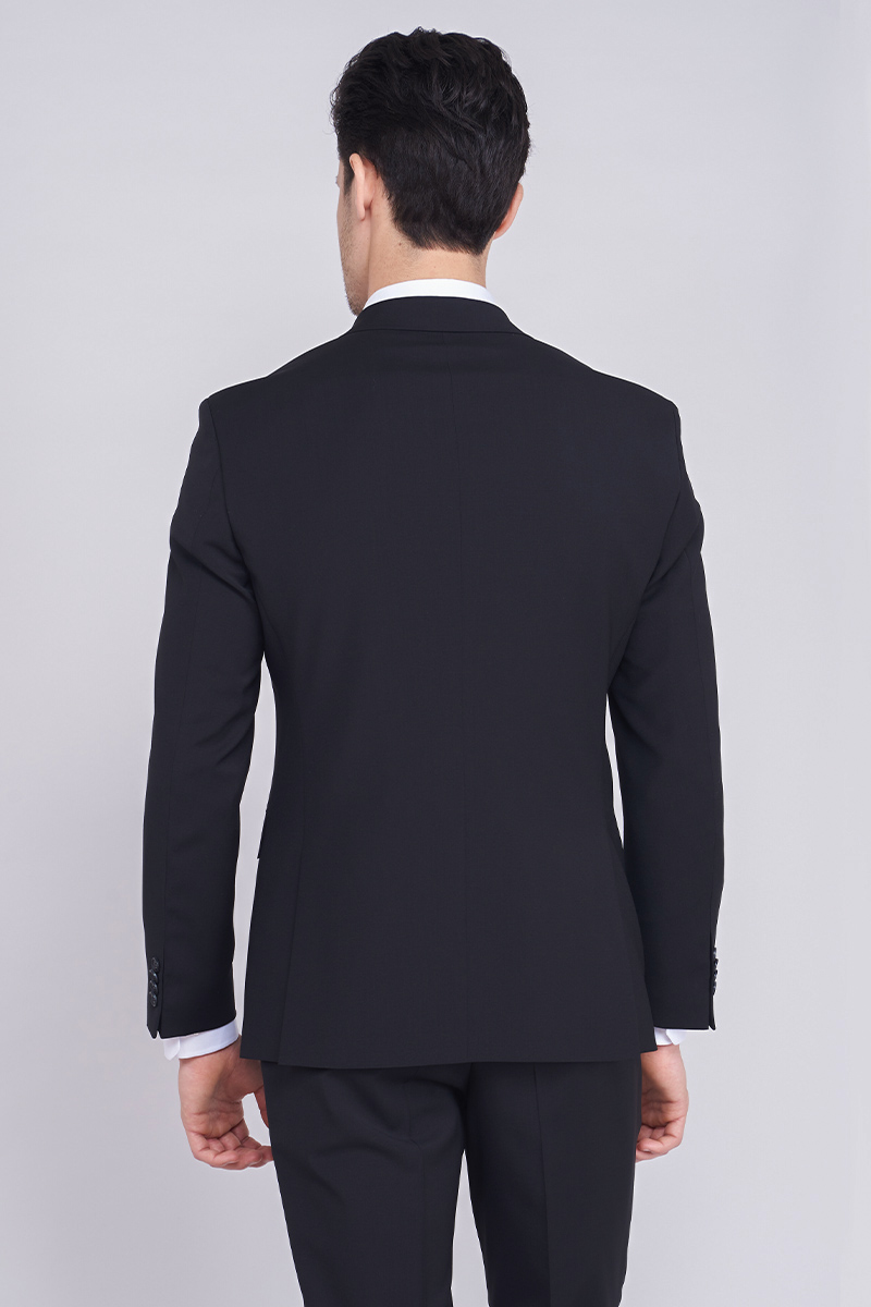 Classic black suit blazer – Regular fit – Varteks d.d.