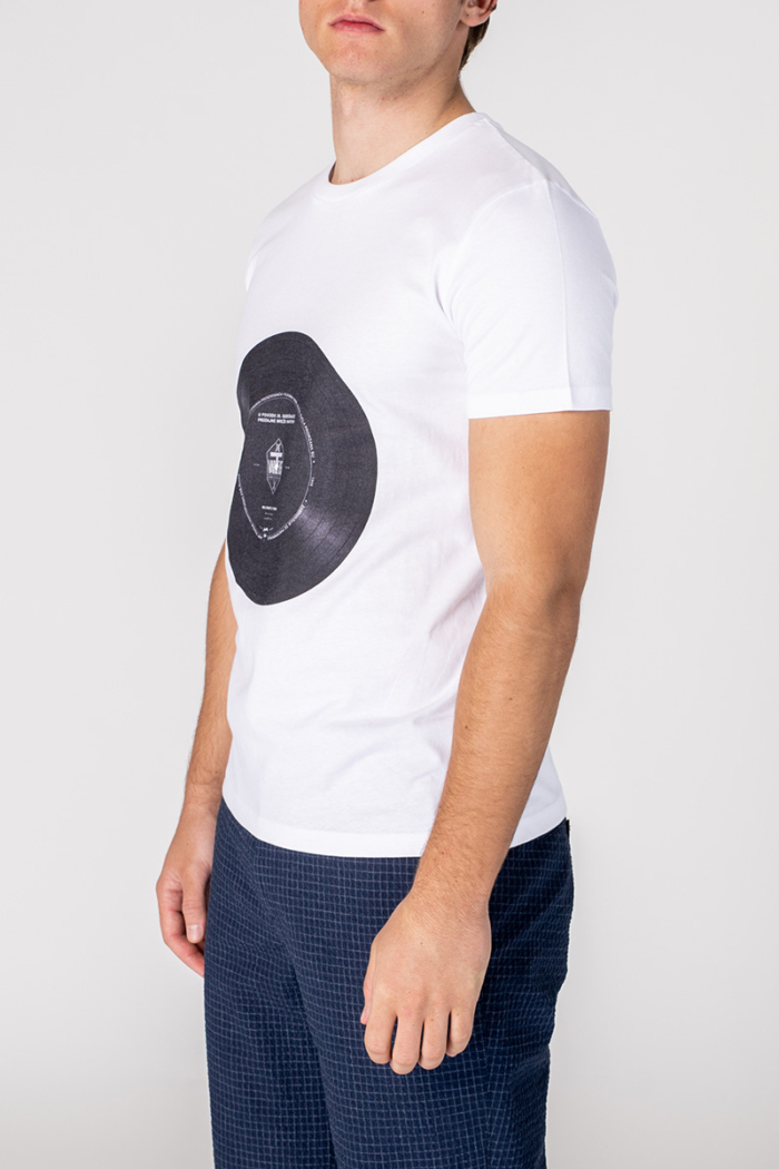 Varteks Muška majica s motivom gramofonske ploče