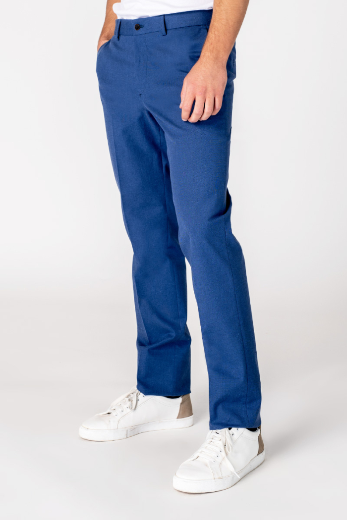 Varteks Mornarsko plave hlače od odijela - Regular fit
