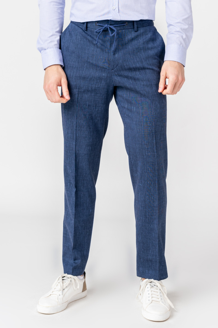 Varteks YOUNG - Plave hlače od odijela