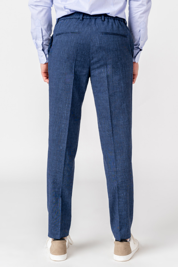 Varteks YOUNG - Plave hlače od odijela