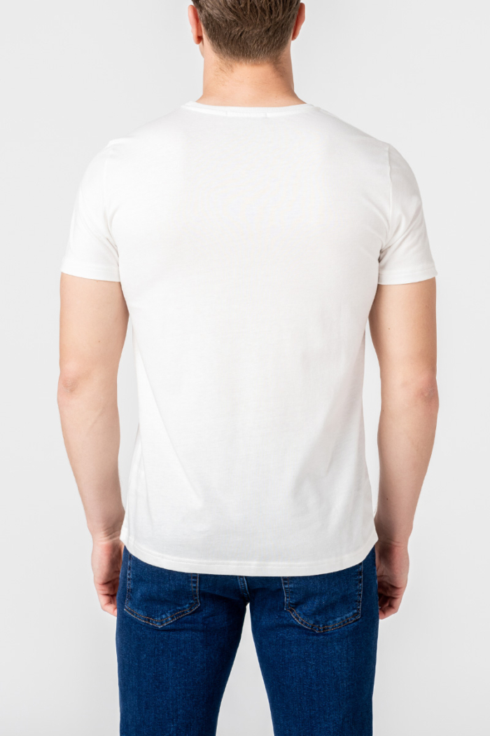 Varteks Bijela pamučna majica s printom