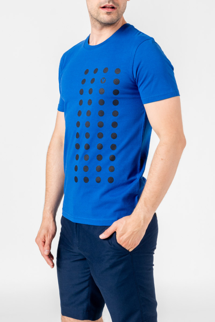Varteks Muška plava majica s printom