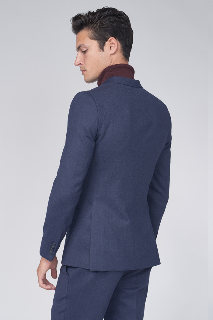 Varteks YOUNG - Tamno plavi muški sako od odijela - Slim fit