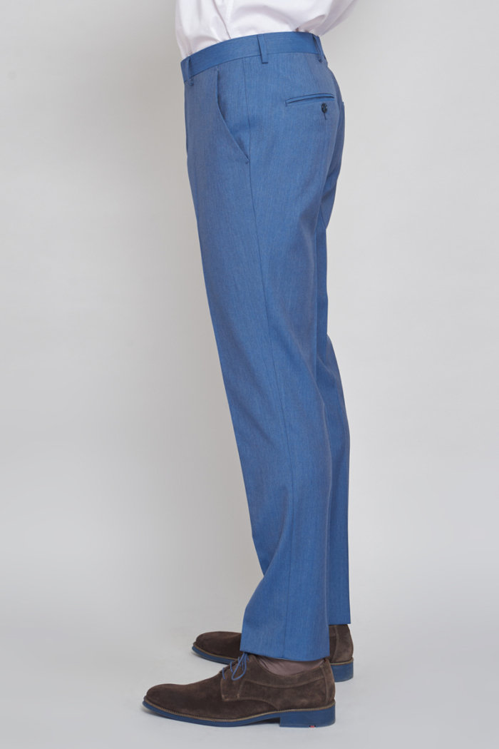 Varteks Svijetlo plave muške hlače od odijela - Slim fit
