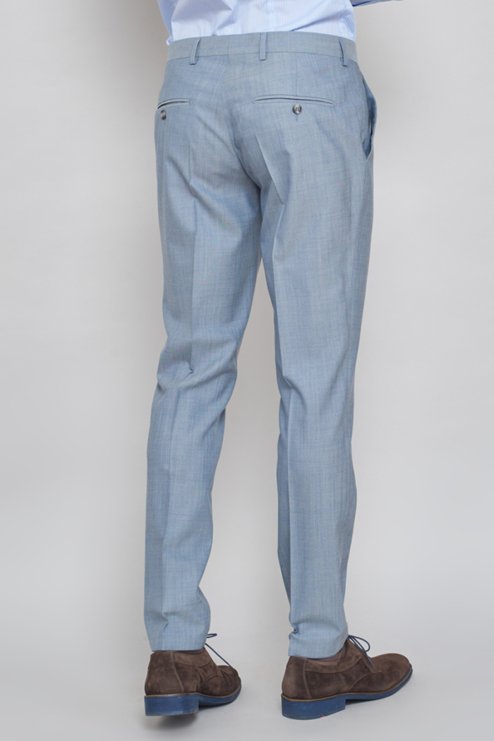 Varteks Svijetlo plave hlače od odijela - Slim fit