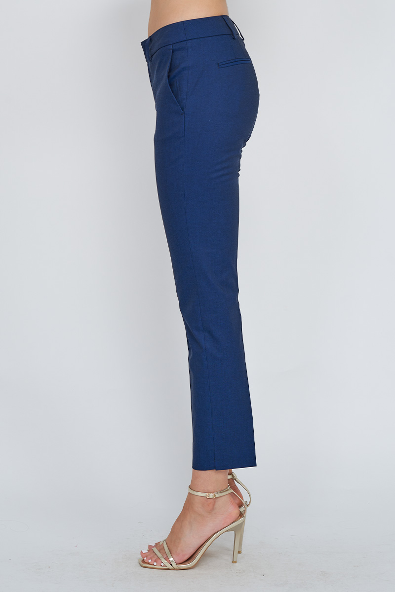 Cotton PANTS Blue Ladies Trousers at Rs 475/piece in New Delhi | ID:  25511862048