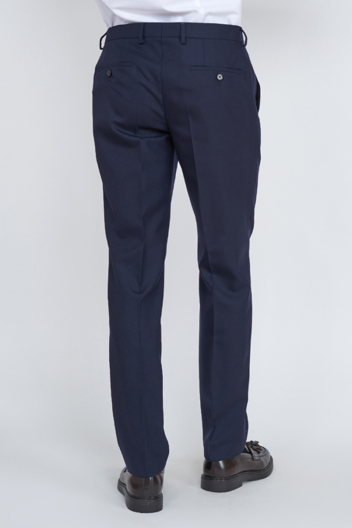 Varteks Klasične tamno plave muške hlače - Regular fit